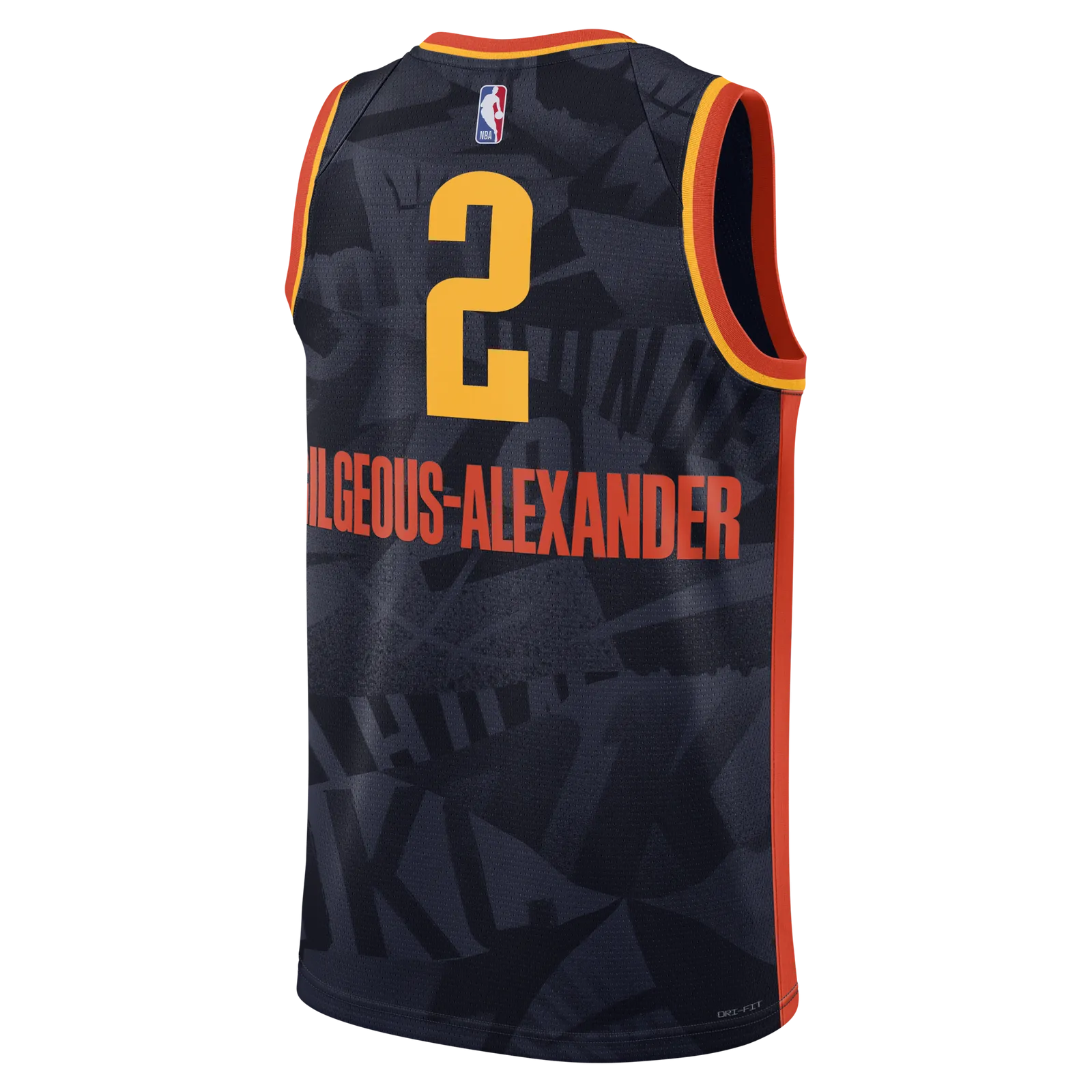Trikot Nike Dri-FIT NBA Swingman Oklahoma City Thunder City Edition 2023/24 Shai Gilgeous-Alexander Jersey DX8513-421